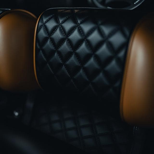 Custom Upholstery work on a Zycar electric golf cart