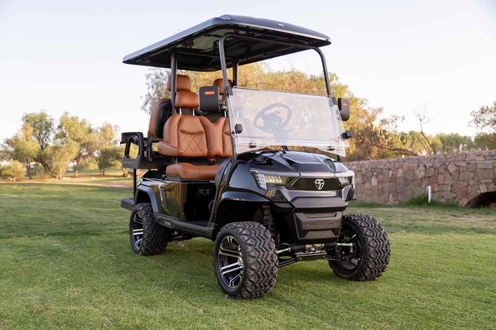 4-seater golf cart view 2