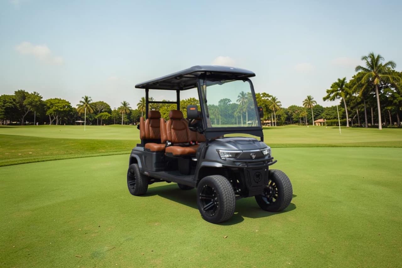 4-seater golf cart view 4