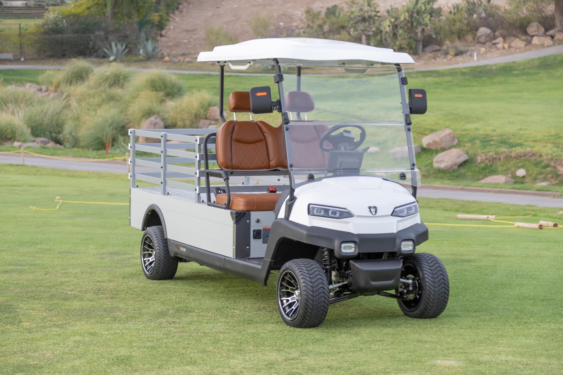 ZYCAR ZH05 Stake Bed electric golf cart